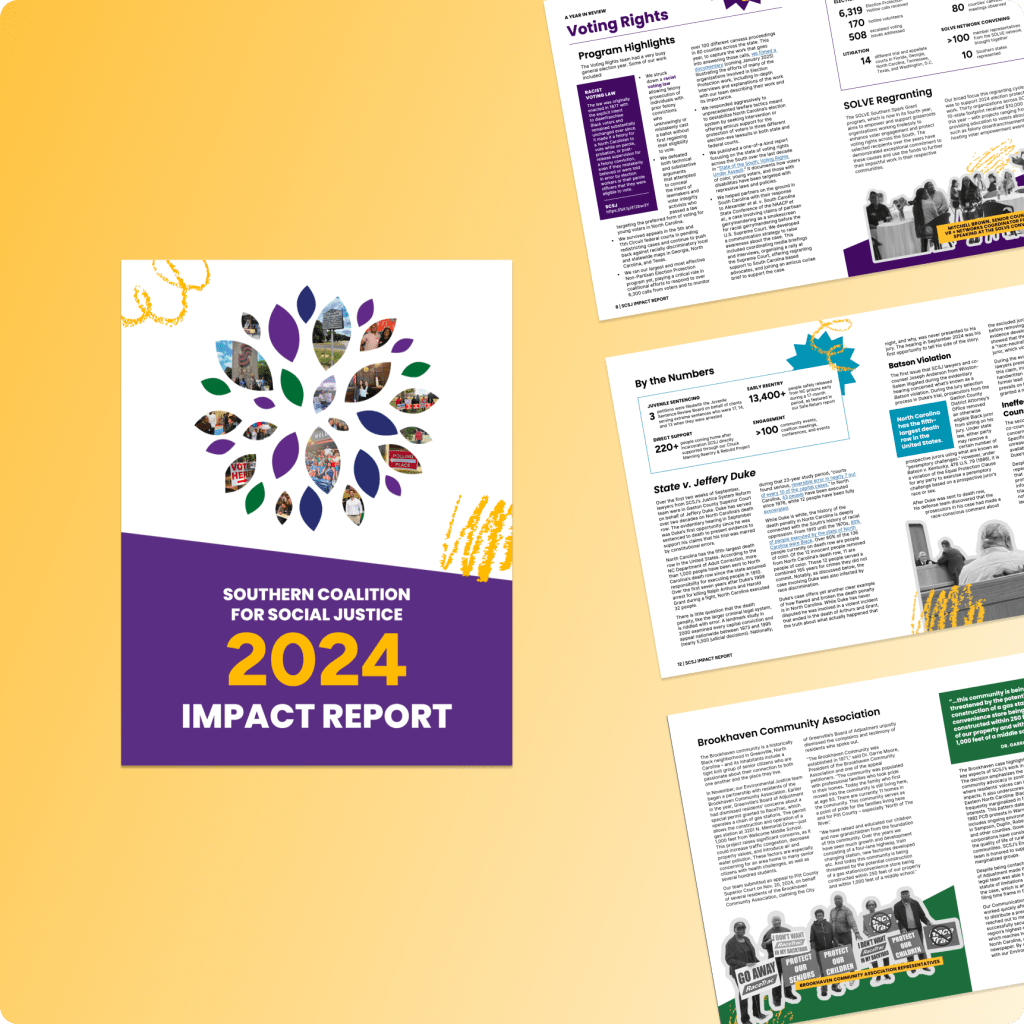 Southern Coalition for Social Justice Impact Report,&nbsp;2024