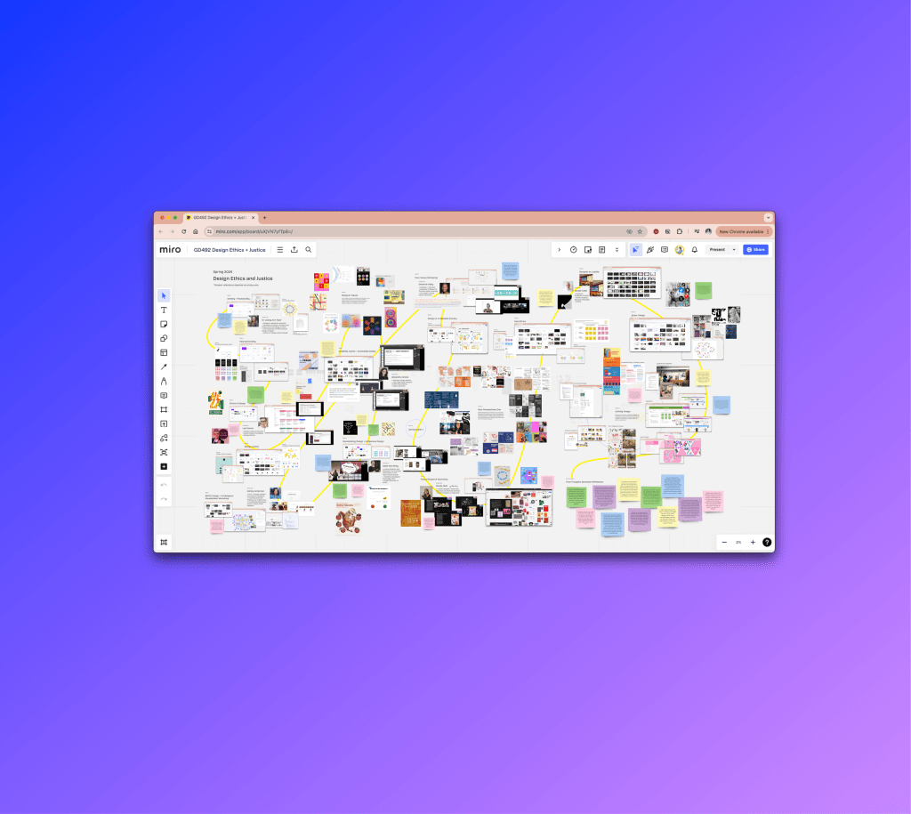 Visualizing Pedagogy: Design Ethics & Justice at NC State University,&nbsp;2024